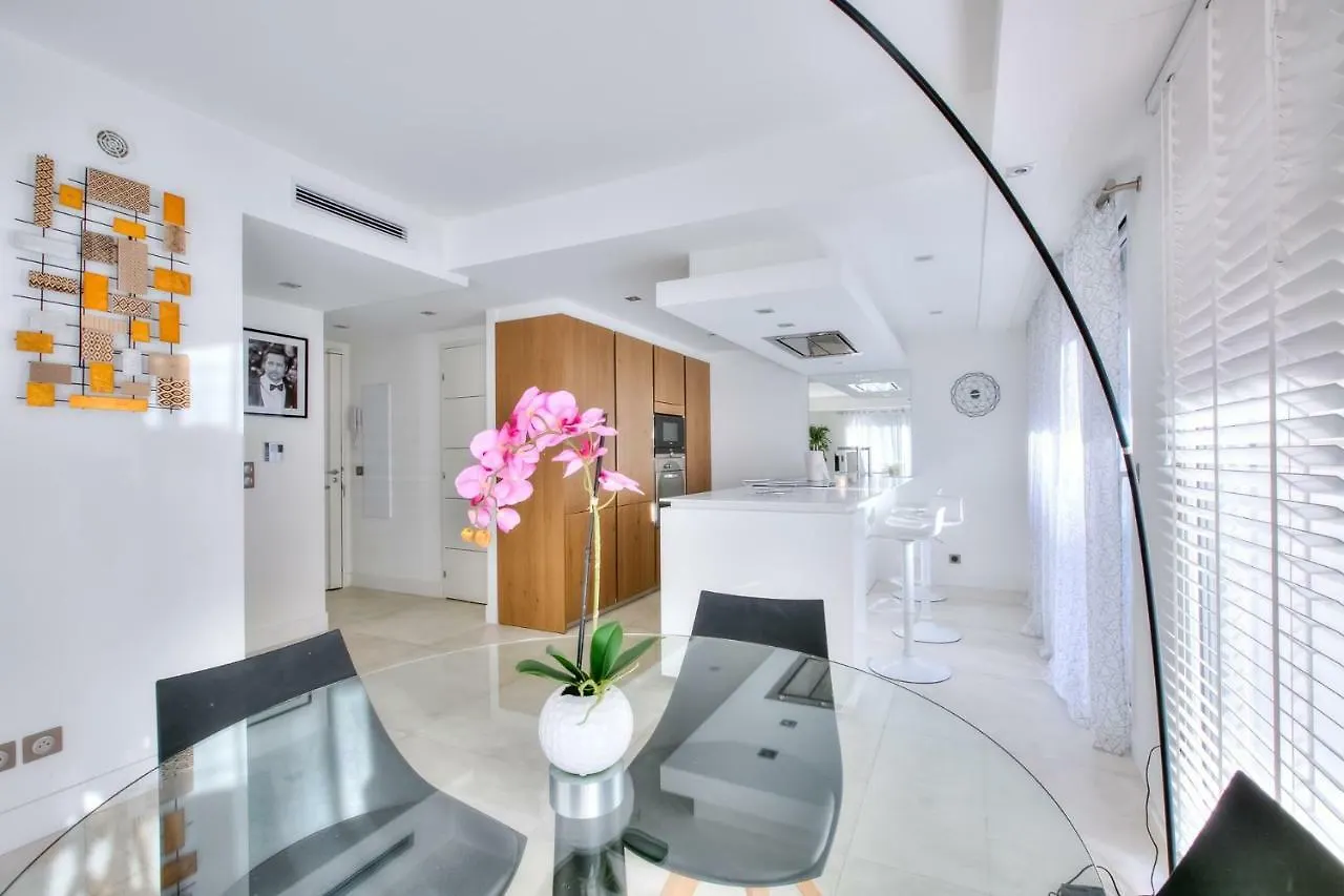 Magnifique Appartement Renove 1Mn Des Plages Cannes 0*,
