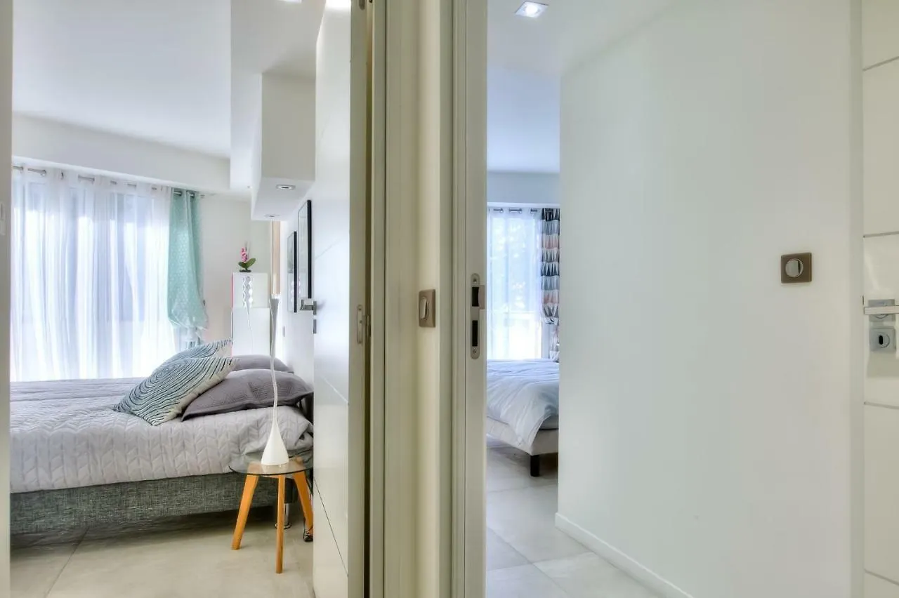 Magnifique Appartement Renove 1Mn Des Plages Cannes