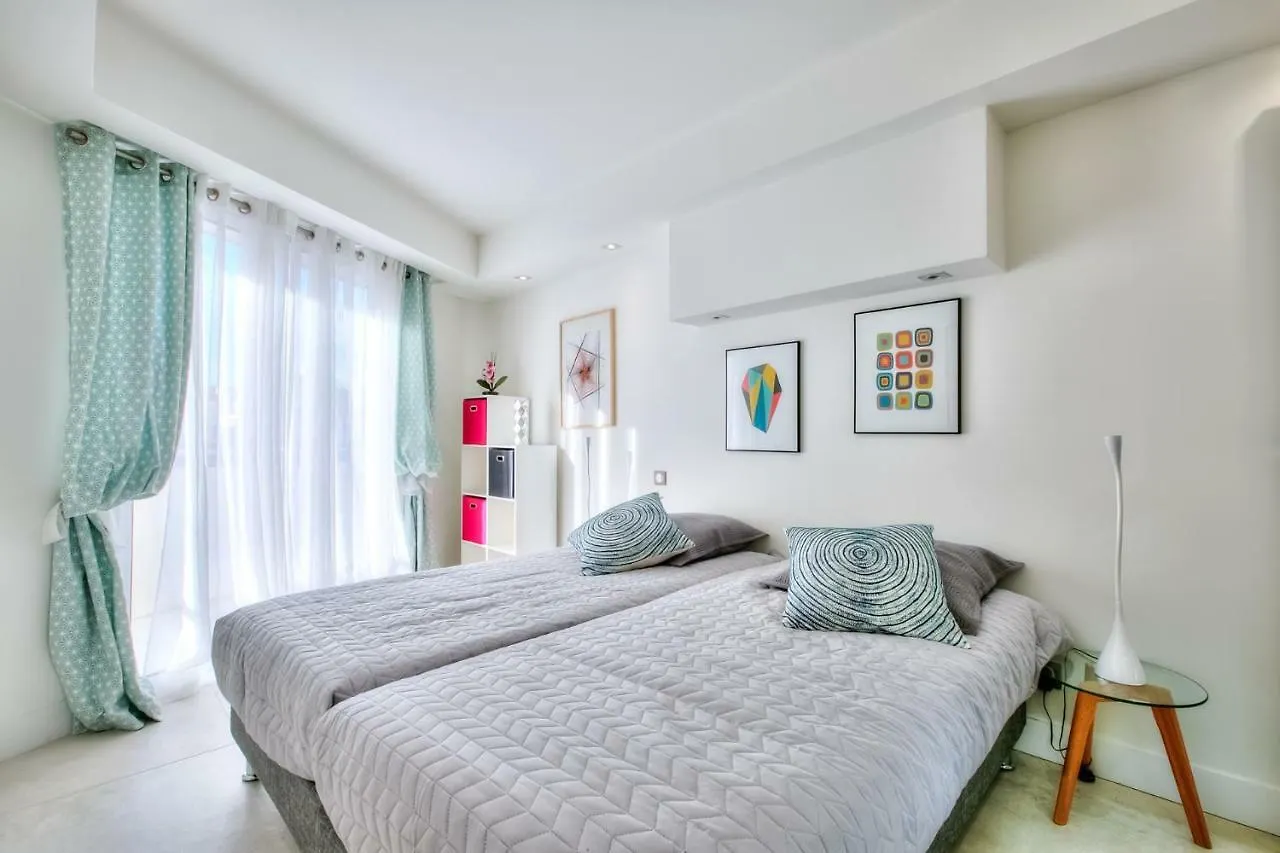 Magnifique Appartement Renove 1Mn Des Plages Cannes